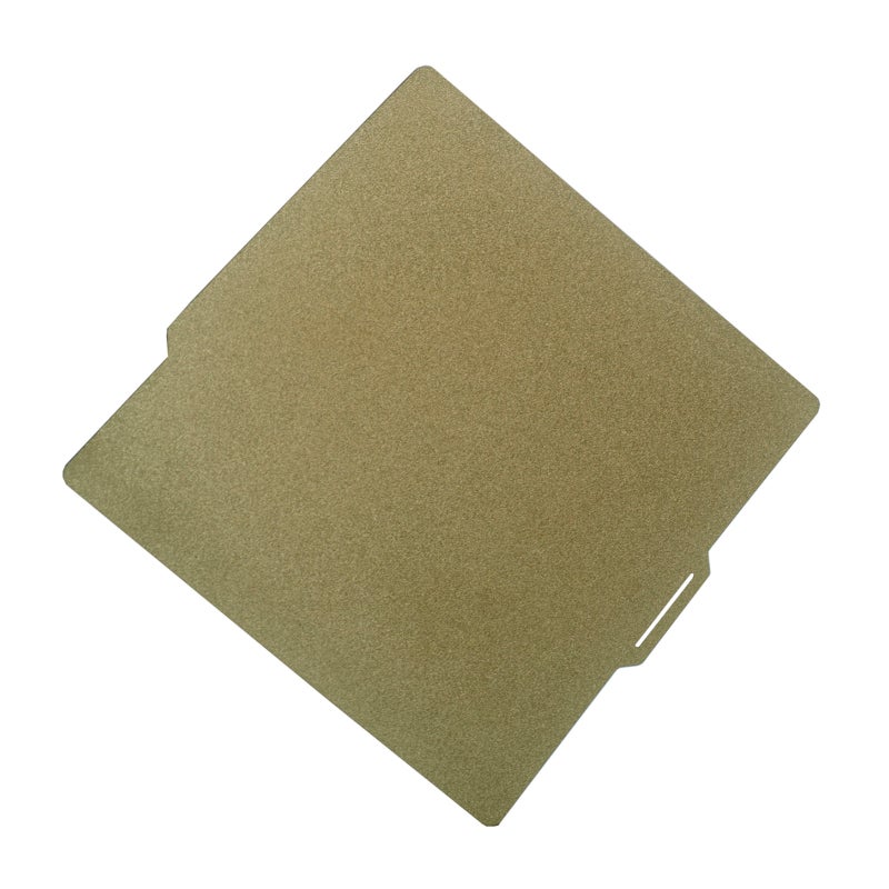 3D Printing Platform 257x257mm Double-Sided Gold PEI Build Plate - Flexible Durable High Adhesion PEI Printing Platform for FDM 3D Printers - Image 5