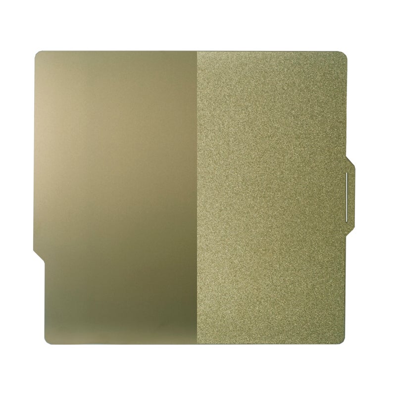 3D Printing Platform 257x257mm Double-Sided Gold PEI Build Plate - Flexible Durable High Adhesion PEI Printing Platform for FDM 3D Printers - Image 1