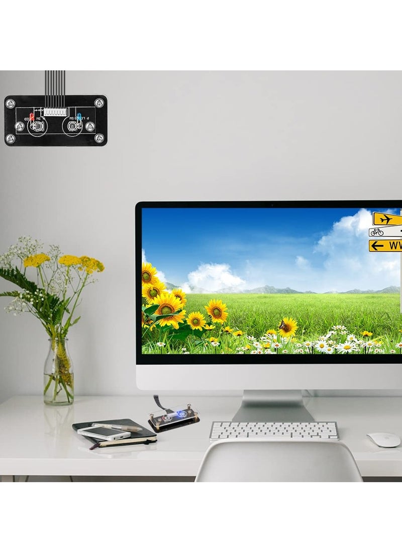 5.2ft Desktop Computer Power Switch, External Restart Button for PC Motherboard
