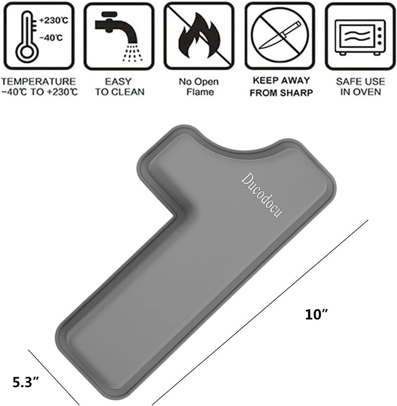 Ducodocu Silicone Number Cake Pan - Large 3D Number Cake Mold - DIY Baking Mold for 1/10th Birthday & Wedding Anniversary - 10 inch - Image 4