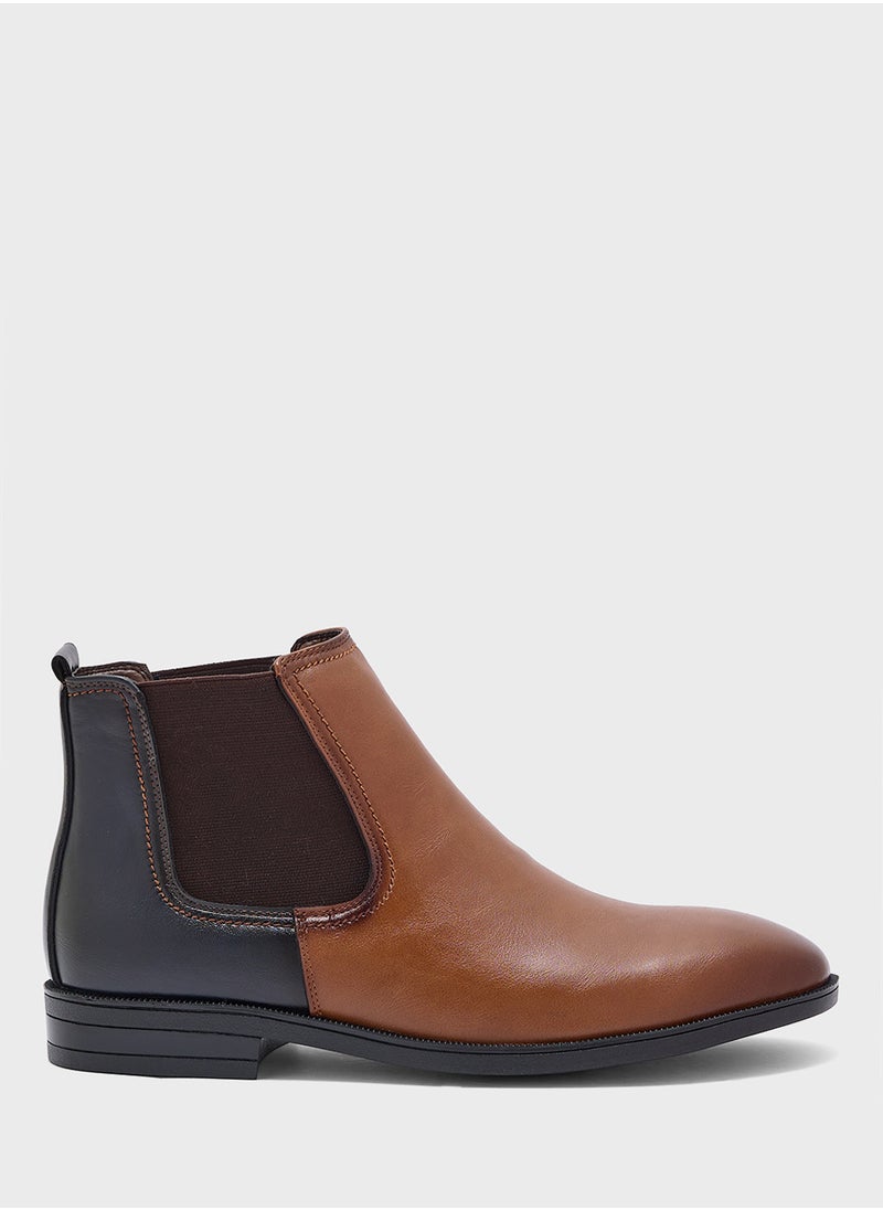 Robert Wood Color Block Chelsea Boots  - Image 1
