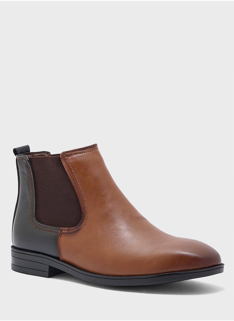 Robert Wood Color Block Chelsea Boots  - Image 2