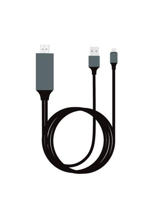 نيوترل مناسب لـ Apple Lightning إلى HDMI، كابل شاشة عالية الدقة، خط هاتف محمول إلى شاشة التلفزيون بدقة 1080p - Image 1