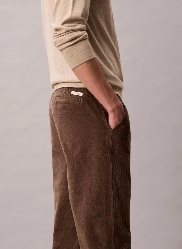 Calvin Klein Jeans 90's Straight Corduroy Chino Trousers