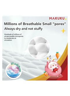 MAKUKU Comfort Fit Pants Diapers - Size 6 (15+kg) | 18-24 months | 176 Pieces  - Image 4