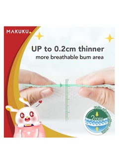 MAKUKU Comfort Fit Pants Diapers - Size 6 (15+kg) | 18-24 months | 176 Pieces  - Image 5