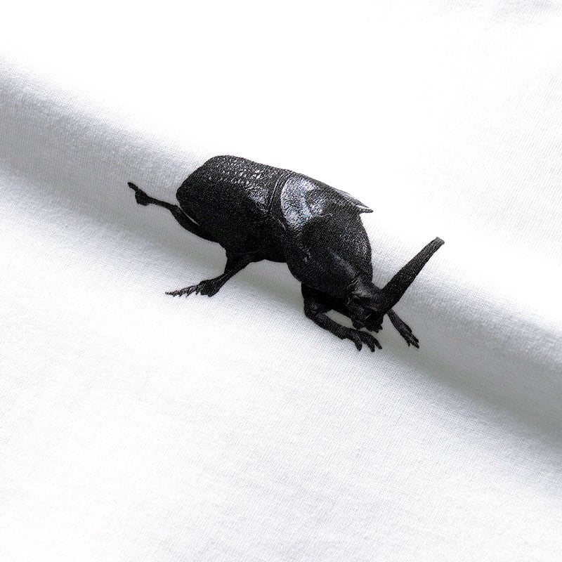 W P.S Tide Brand Ins Beetle 3D Three-Dimensional Printing Harajuku Men'S Clothing Small All-Match Short Sleeve Men'S And Women'S T-Shirt Tee - Image 5