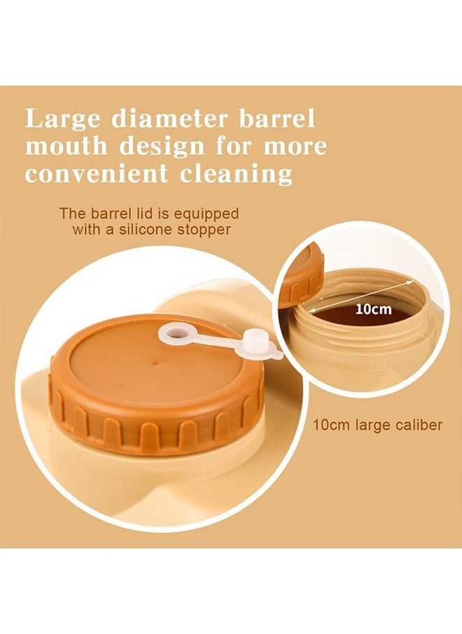 DAREU 20L BPA-Free Portable Water Container with Spigot and 500ml Soap Dispenser, Food-Grade Camping Water Jug for Outdoor Adventures, Hiking, Car, Picnics, and Emergency Water Storage  - Image 4