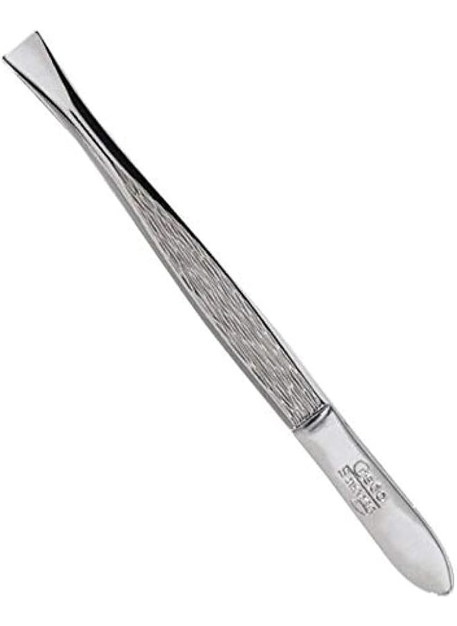 CREDO SOLINGEN Tweezers 3' Bent Nickel Plated Blister 