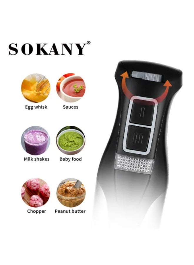 سوكاني SK-758-4N بلندر استانلس 1000 وات 4*1 - Image 3