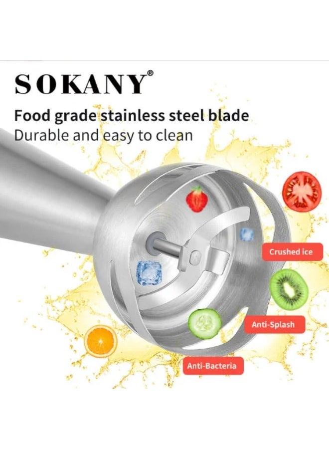 سوكاني SK-758-4N بلندر استانلس 1000 وات 4*1 - Image 2
