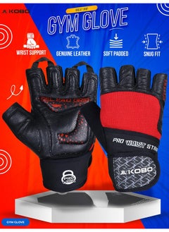 Kobo Gym Weight Lifting Gloves  - Image 2