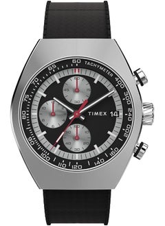 تيميكس ساعة كرونوغراف كوارتز للرجال بسوار مطاطي Tw2W64500  - Image 1