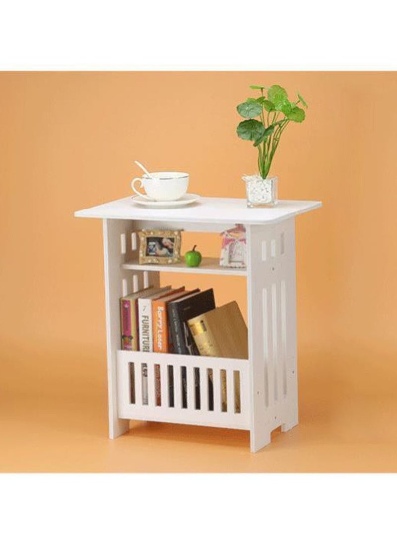 Generic - Side Table Coffee Table Sofa Side Bedside End Table Night Stand Sink Organizer Book Shelf Home Storage Organizer Telephone Lamp Stand - Image 1