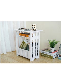 Side Table Coffee Table Sofa Side Bedside End Table Night Stand Sink Organizer Book Shelf Home Storage Organizer Telephone Lamp Stand