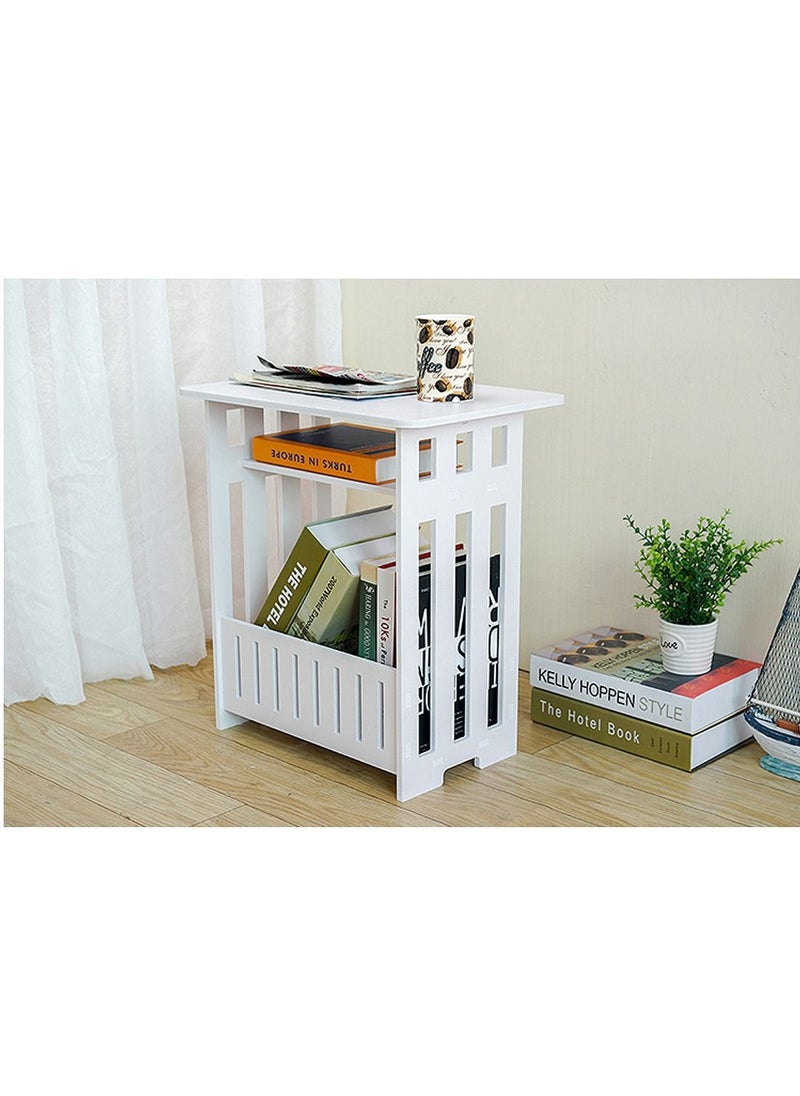 Generic - Side Table Coffee Table Sofa Side Bedside End Table Night Stand Sink Organizer Book Shelf Home Storage Organizer Telephone Lamp Stand - Image 1