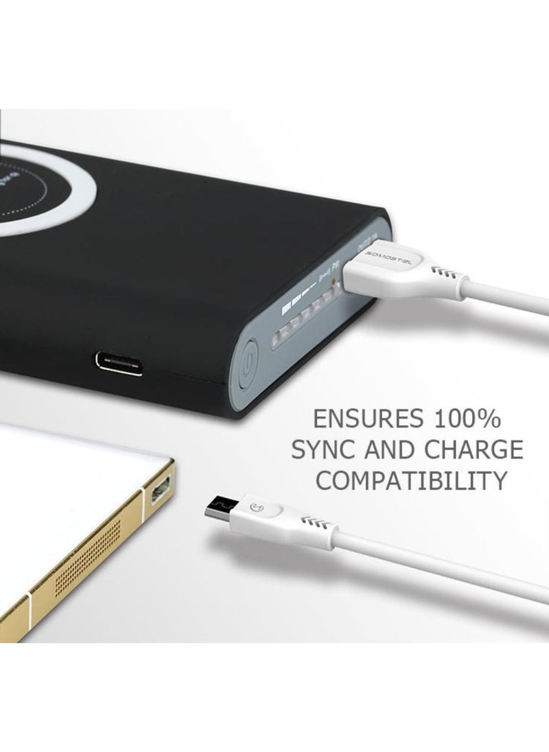 SOMOSTEL - 3M Micro USB Charging Cable Fast Charging with Data Sync - Image 1