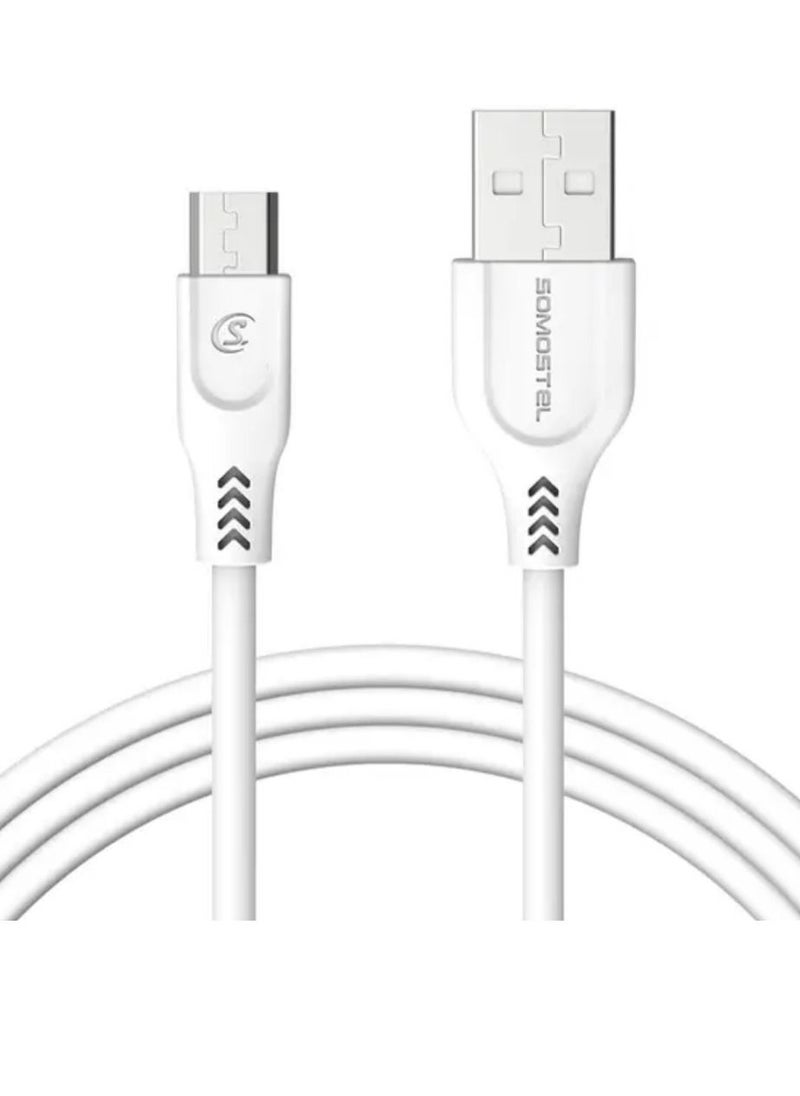 SOMOSTEL - 3M Micro USB Charging Cable Fast Charging with Data Sync - Image 1