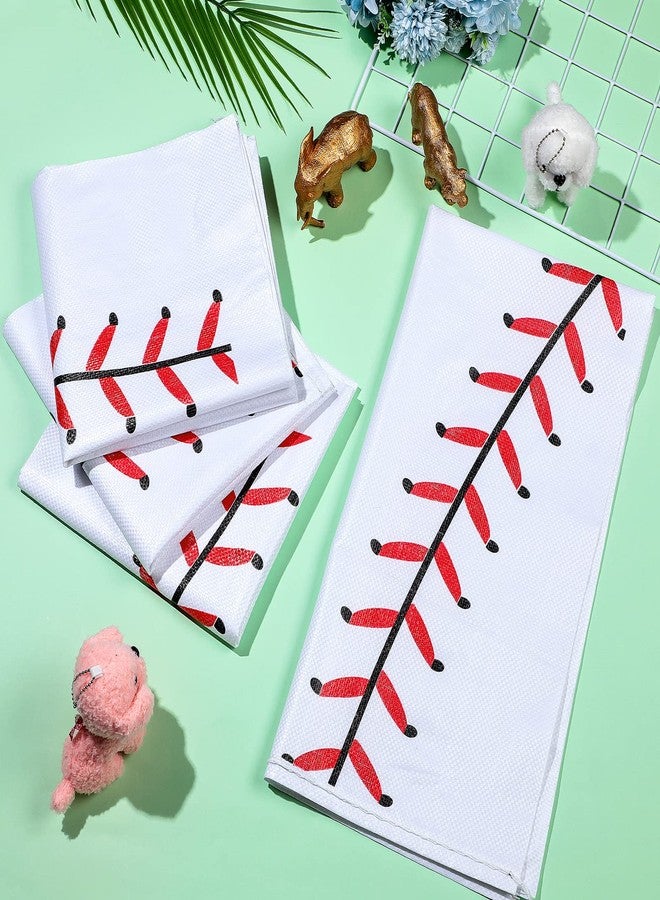 Cindeer 12 Pcs Potato Sack Race Bags Sports Themed Potato Race Jumping Bags 40 x 20 Inches for Adults Family Party Games and Activities Party Supplies(Baseball) - Image 3