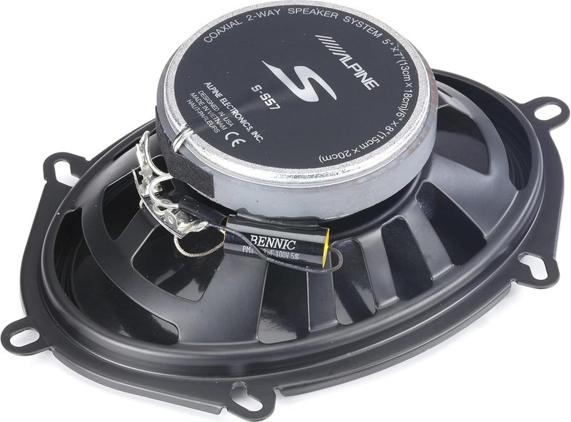 Alpine S-S57 S-Series 5"x7" 2-Way Car Speakers - Image 2