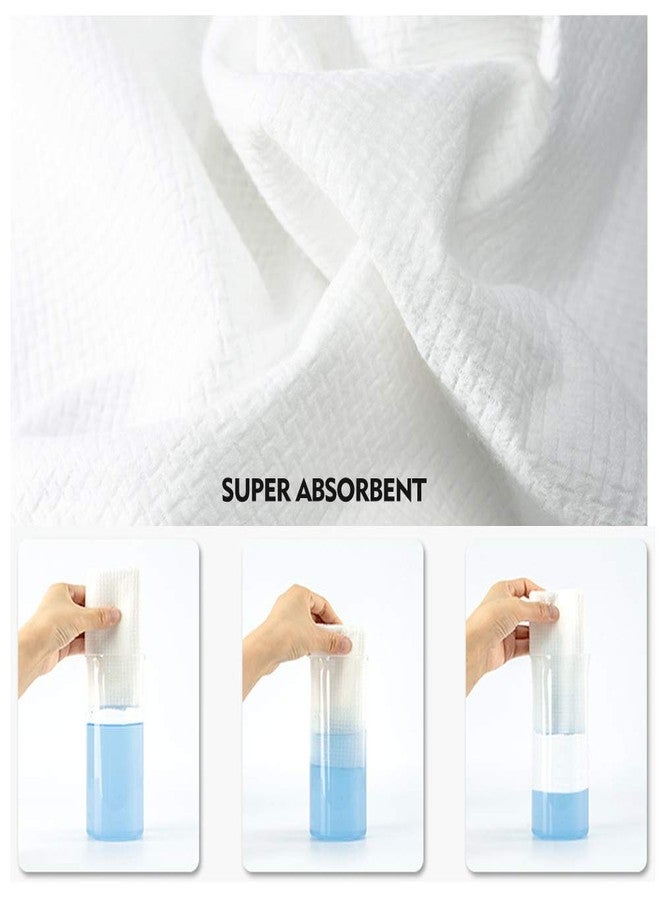 CSXD Oversize Disposable Bath Towels Thickened Cotton Body Shower Washcloth Portable Camping Towel, Individual Package, White, Large 28” x 55”/70 x 140 cm - Image 5