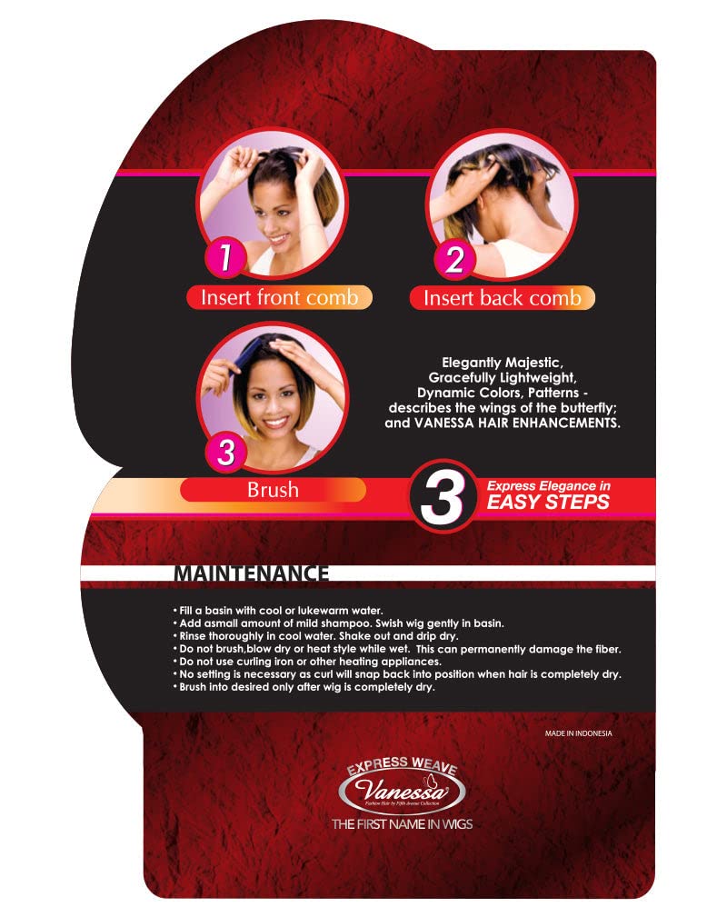 Vanessa Fashion Hair Express Weave Half Wig - La Cosmo (Color: SP427) - Image 3