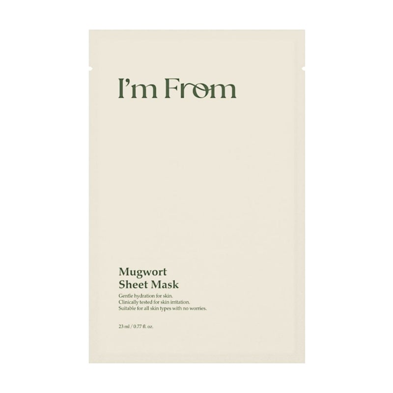 I'M FROM Mugwort Sheet Mask 23Ml® - Image 1