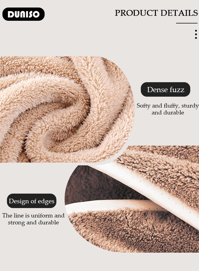 DUNISO طقم مناشف حمام مكون من قطعتين للرجال، مناشف ساونا ناعمة وخفيفة الوزن وقابلة للتعديل مع جيب لفافة بعد الاستحمام مناشف حمام تيري لفافة حمام للرجال لياقة بدنية وحمام ودش - Image 5