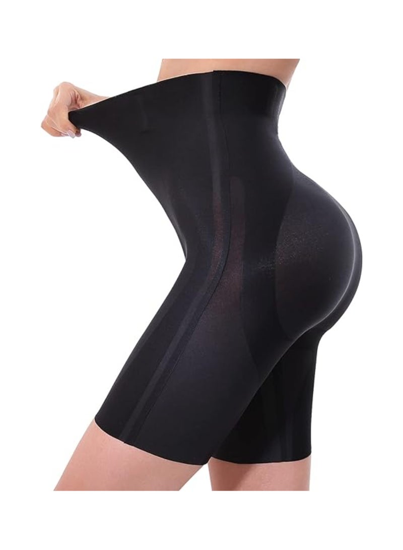 KASTWAVE High Waisted Shapewear for Women,Butt Lifter Light Tummy Control Shorts Thigh Slimmer Shape for Wedding Dresses, High Waisted Body Shaper Shorts Shapewear for Women Tummy Control Thigh Slimming (L) - Image 1