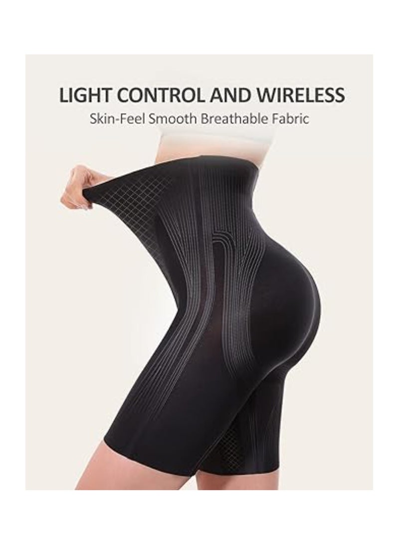 KASTWAVE High Waisted Shapewear for Women,Butt Lifter Light Tummy Control Shorts Thigh Slimmer Shape for Wedding Dresses, High Waisted Body Shaper Shorts Shapewear for Women Tummy Control Thigh Slimming (L) - Image 3