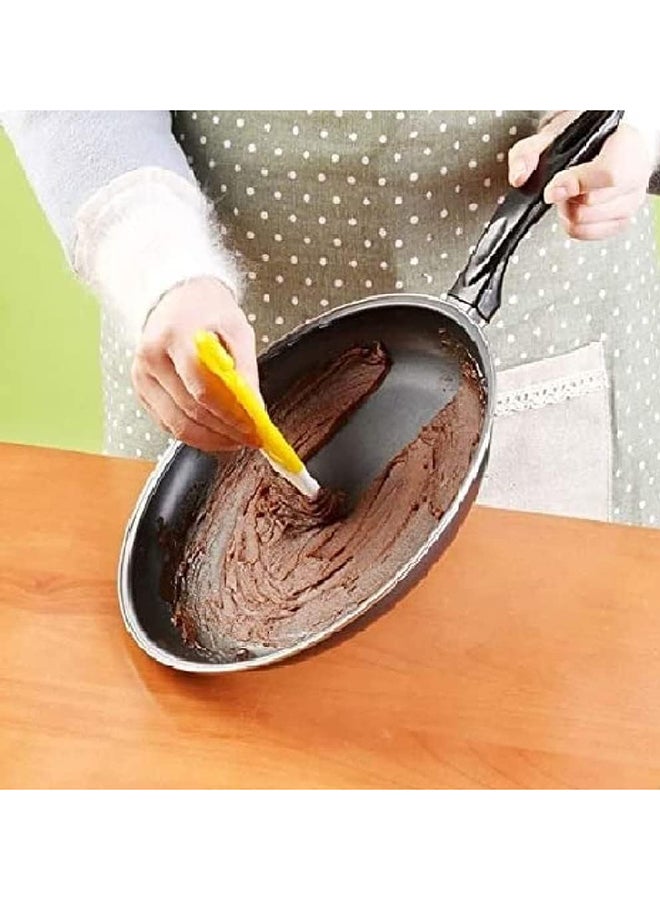 Spatula Pan Cleaning Scraper Baking Tool Pastry Spa Essential Kitchen, Assorted Color 2 Piece. - Image 3