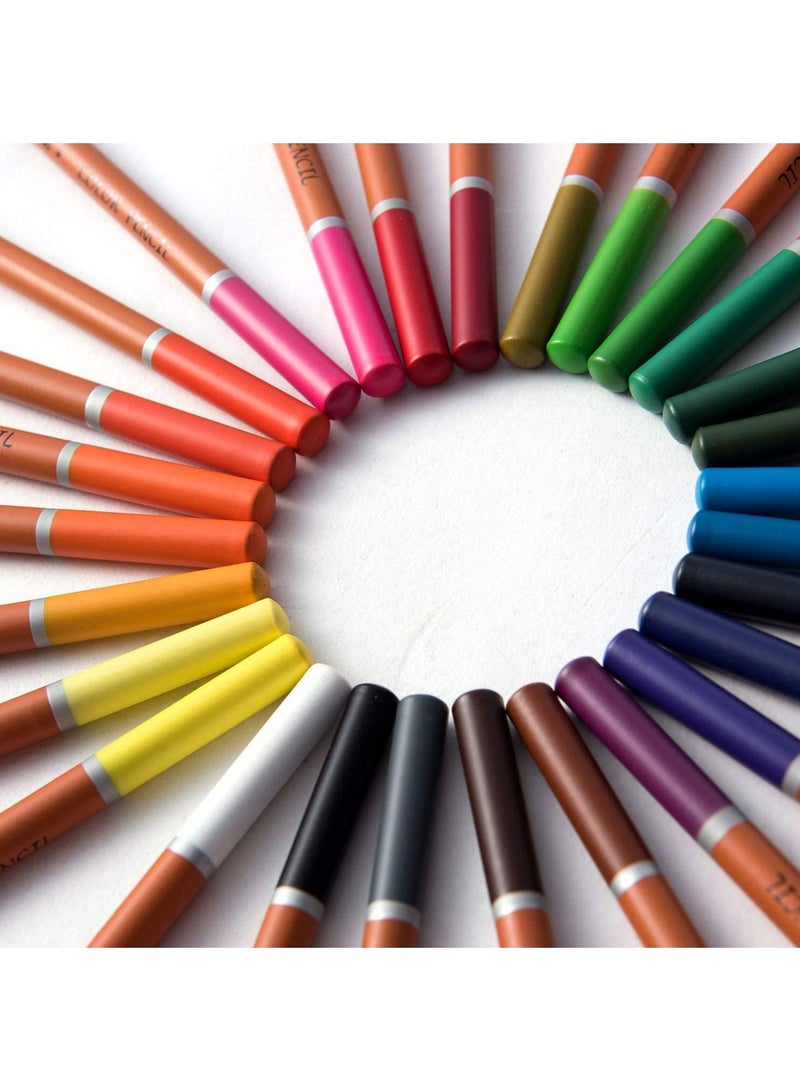 Art Set 145pcs with Portable Box, Professional Artists Drawing Set for Kids, Teens and Adults Including Colored Pencils, Watercolor Paints, Oil Pastels - Image 4