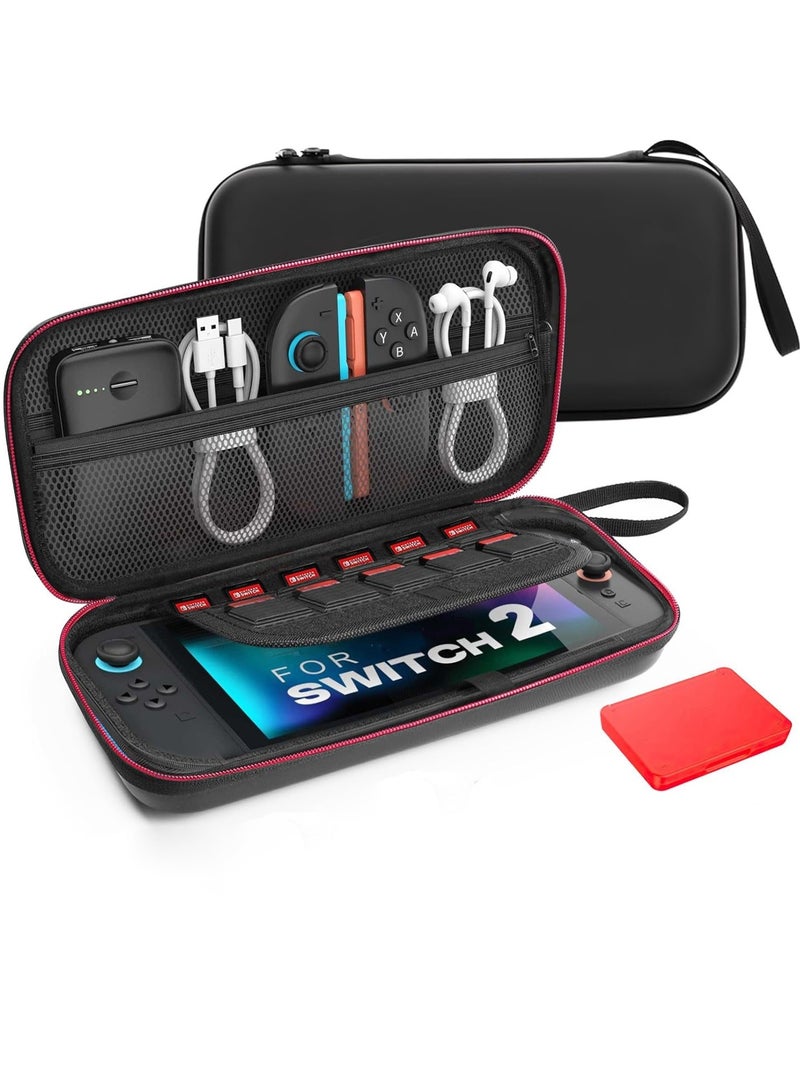 DOBE Carrying Case for Nintendo Switch 2, Portable Switch Travel Case, with Game Card Case - Image 1