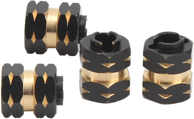 مجموعة محول تمديد محور العجلة من النحاس الأصفر للتحكم عن بعد لطراز Axial SCX24 AXI90081 AXI00001 مقياس 1:24 - Image 4