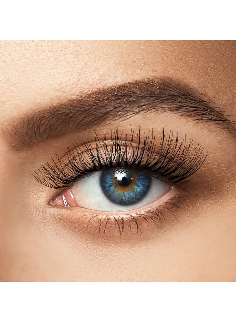 JOJO Eyelashes Human HAIR Black 3X MEDIUM - Image 3