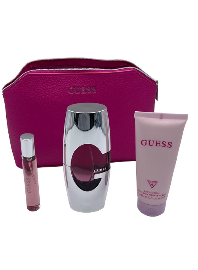 Perfume Gifts Guess Pink Women's Perfume Set - 3 Pieces