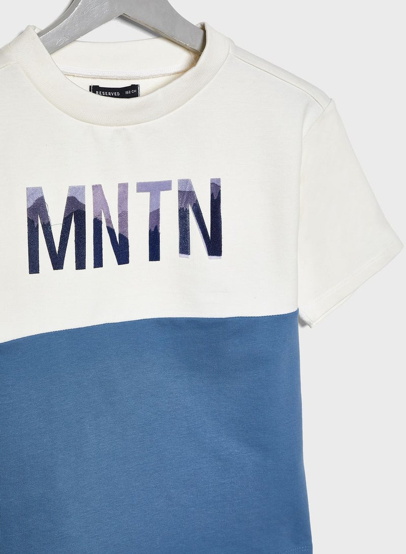 ريزرفد تيشيرت بطبعة كتابة - Image 3