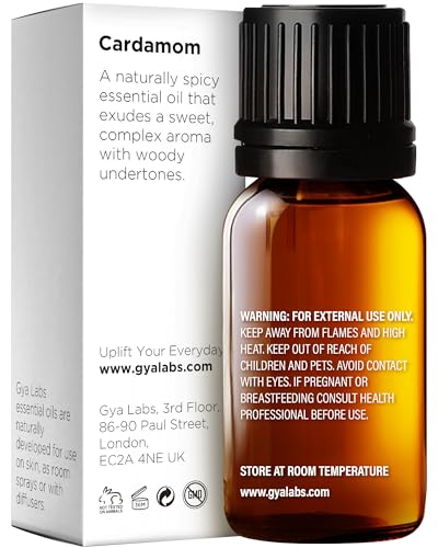 Gya Labs Cardamom Essential Oil - 0.34 Fl Oz - for Hair, Skin, Diffuser, Aromatherapy & DIY Candle Making Scent - Image 2