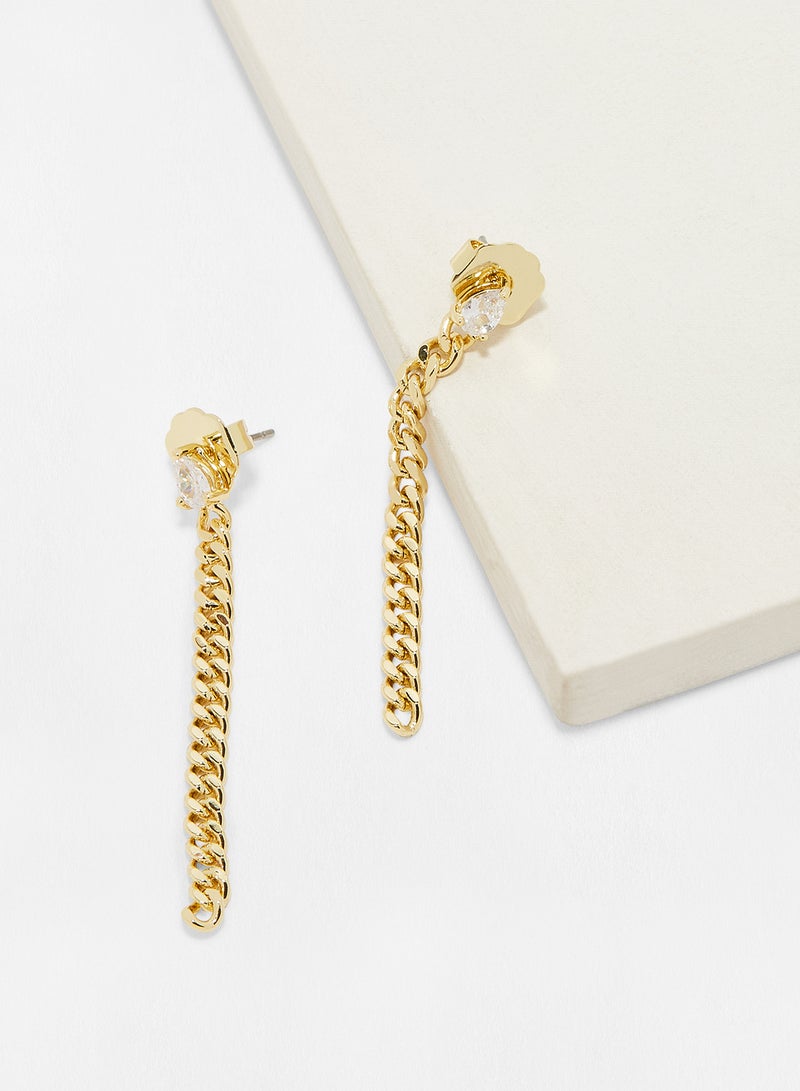 سي زد من كينيث جاي لين أقراط طويلة على شكل سلسلة - Image 3