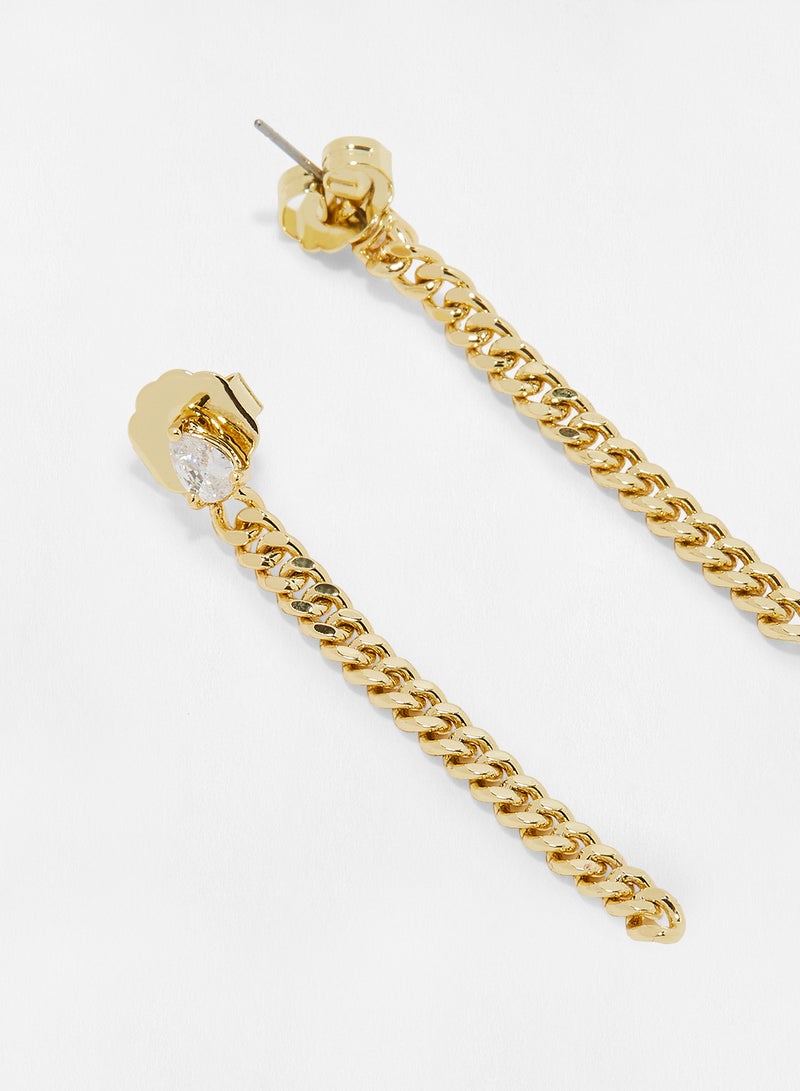 سي زد من كينيث جاي لين أقراط طويلة على شكل سلسلة - Image 2