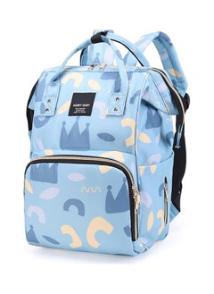Yoawllty Diaper Bag Backpack Baby Essentials Travel Tote,Multifunction Waterproof Baby Bag Diaper Changing Backpacks(Crown Blue)  - Image 1