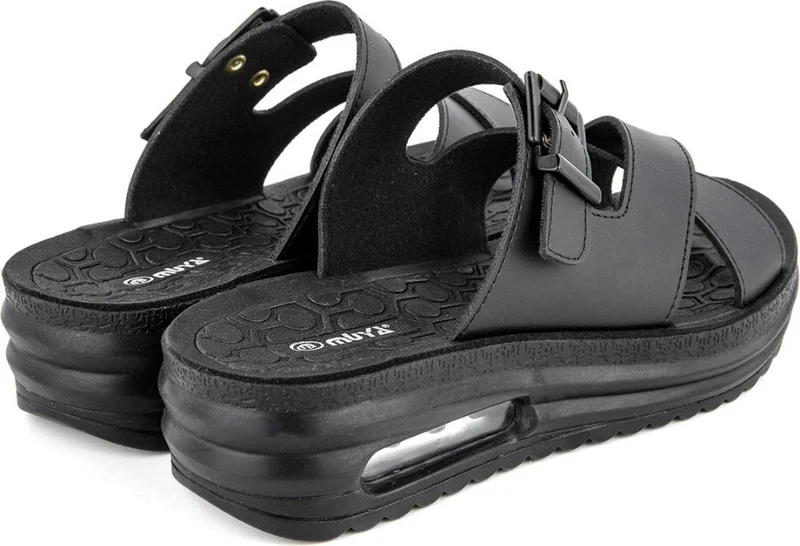 مويا Orthopedix Therma Air Max Sole Wet Floor Women's Slippers Black 33003