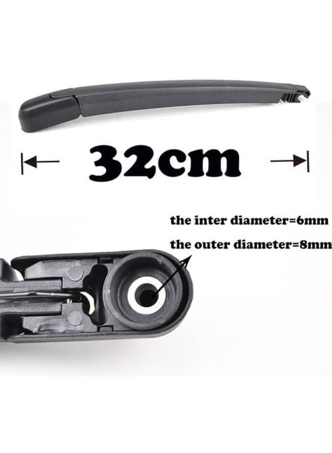 مجموعة ذراع وشفرة مساحات النافذة الخلفية لموديلات مازدا CX9 MK2 2016-2023 مقاس 14 بوصة - Image 5