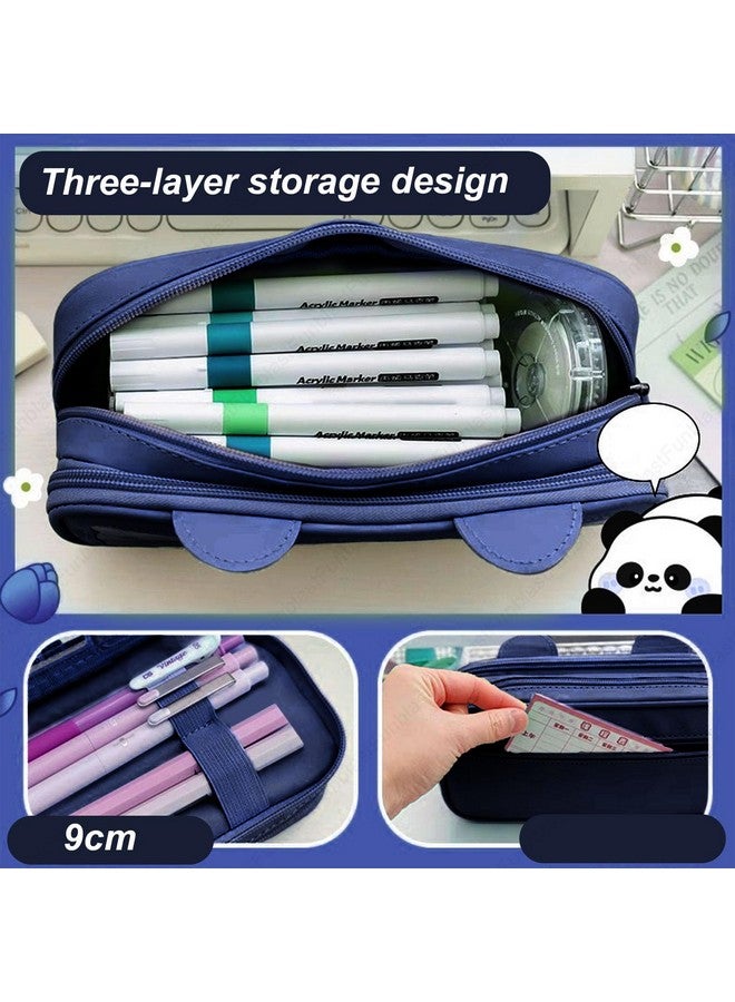 فنبلاست حقائب فن بلاست الفضائية للأولاد - حقيبة متعددة الأغراض بسحاب للأطفال في المدارس، وصندوق منظم للأدوات المكتبية، وحافظة أقلام أنيقة لطلاب المدارس والجامعات - Image 3