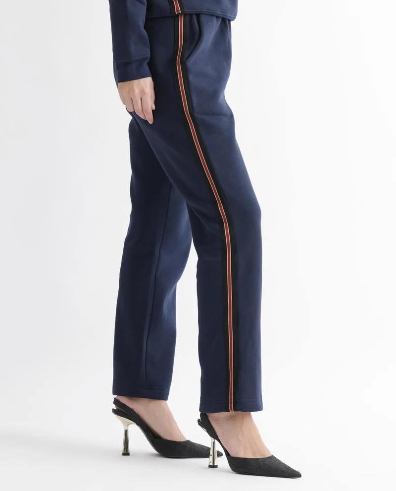 Rareism Women's Ankle-Length Straight Fit Trackpants
