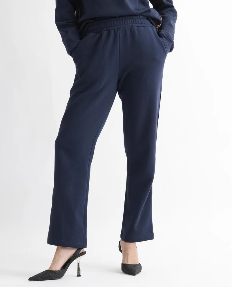 Rareism Women's Ankle-Length Straight Fit Trackpants