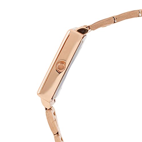 Joker & Witch Quad Grey Dial Rose Gold Stainless Steel Analogue Watch for Women - Image 5