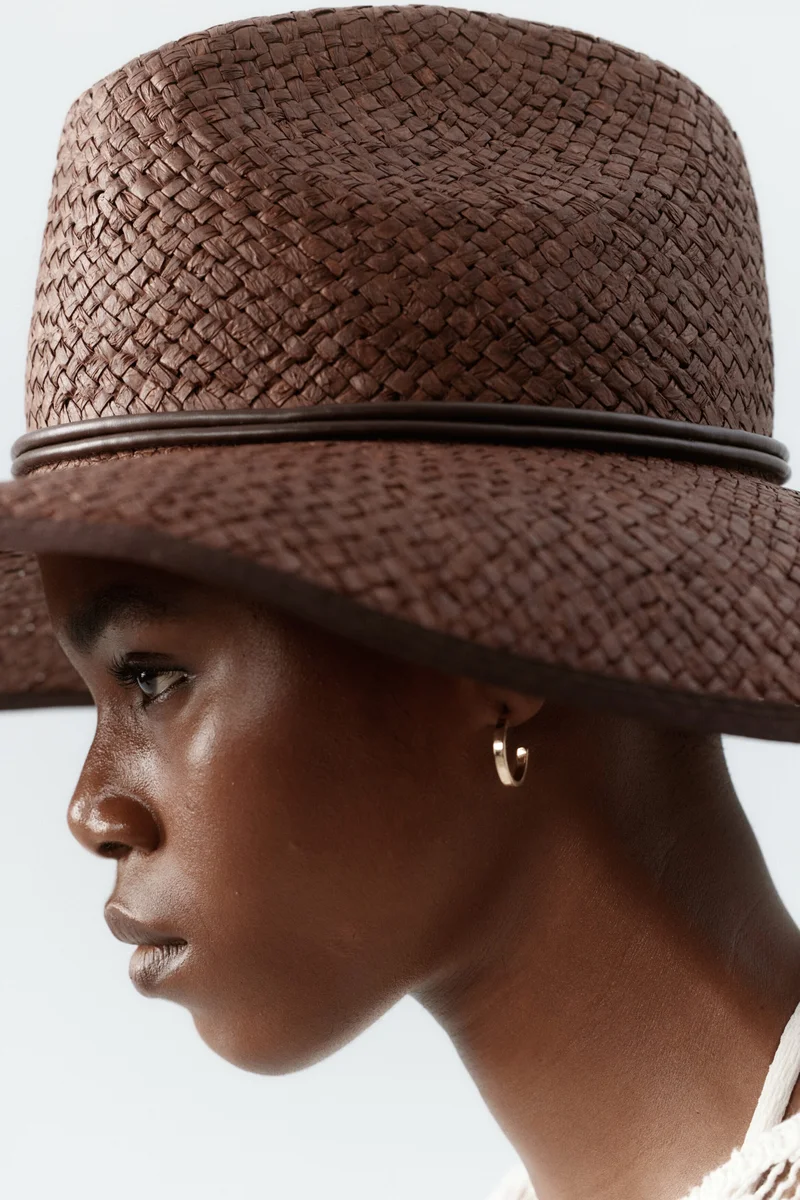 Handmade straw hat