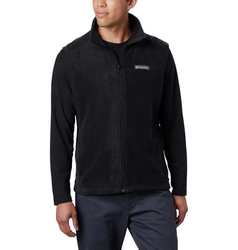 Columbia Mens Steens Mountain Fleece Vest Black Large - Image 3