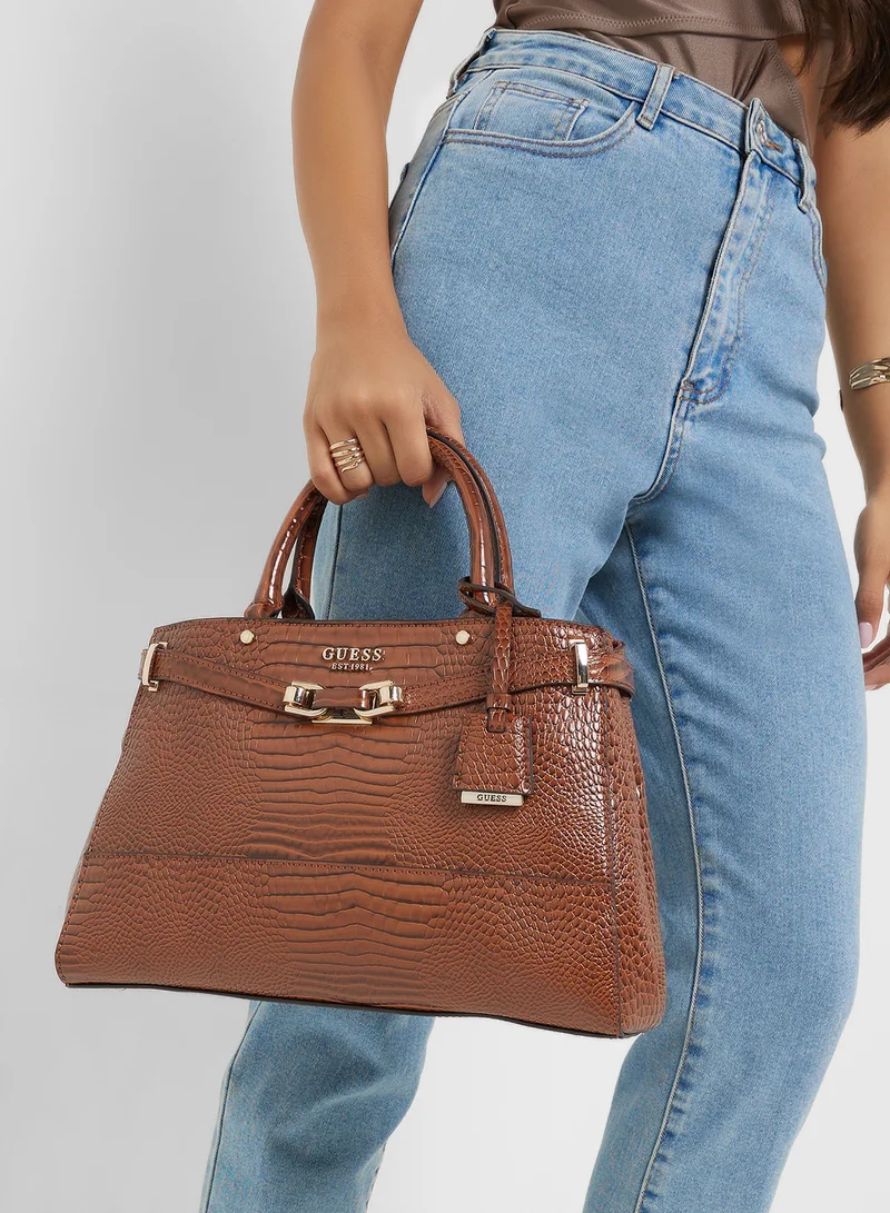 GUESS Silvye Luxury Satchel
